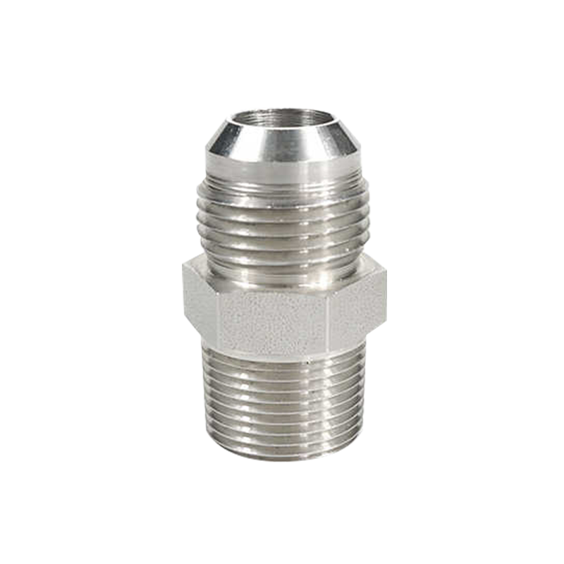 Stainless Steel SAE 37 Degree JIC NPT Male Hydraulic Fittings Tube Adapter